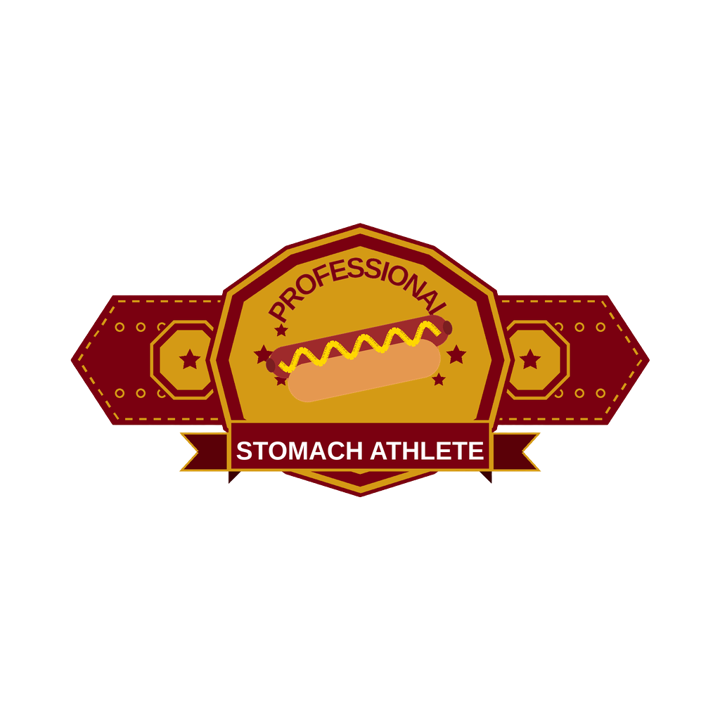 Competitive Eating — dog parent humor t-shirt design by Bazzai Studio