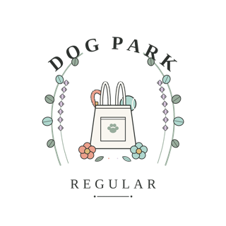 DOG PARK REGULAR — art by Bazzai Studio