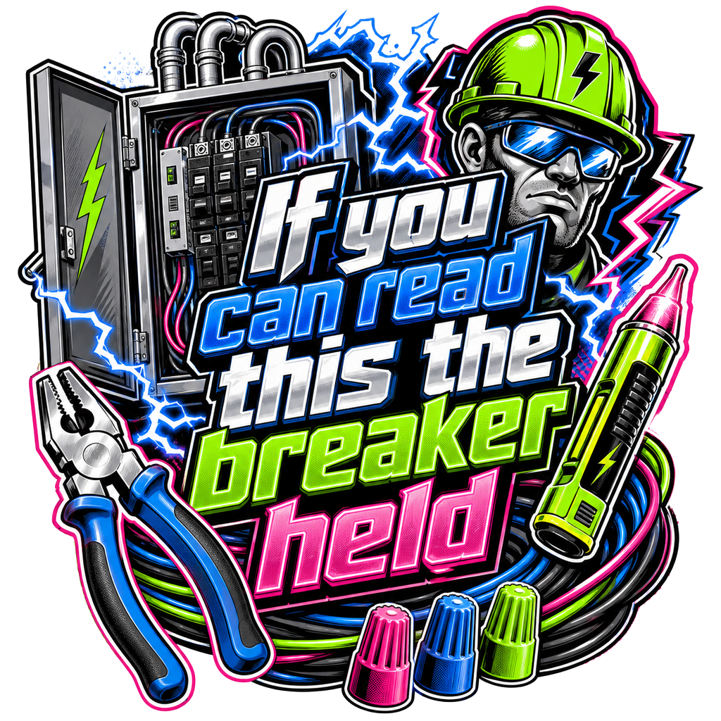 If you can read this the breaker held — art by Bazzai Studio