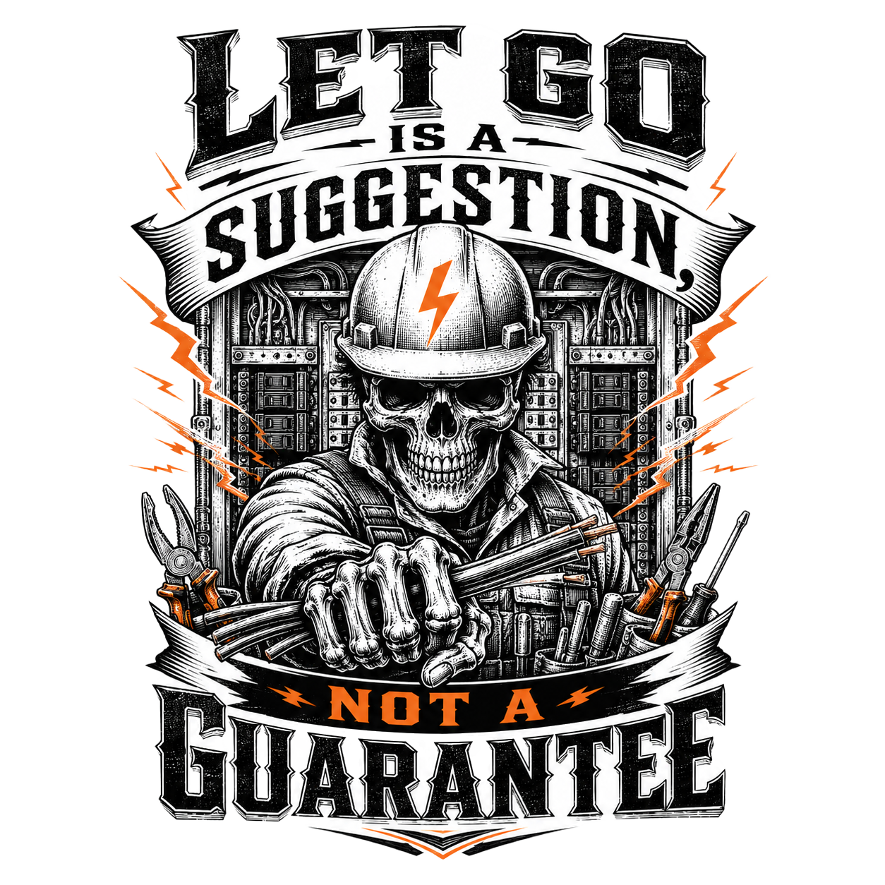 Let go is a suggestion, not a guarantee — art by Bazzai Studio