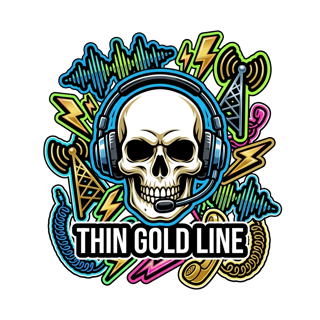 Thin gold line — art by Bazzai Studio