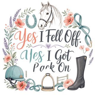 Yes I Fell Off. Yes I Got Back On. — art by Bazzai Studio