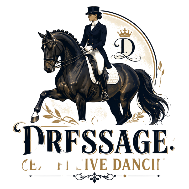DRESSAGE: EXPENSIVE DANCING — equestrian life t-shirt design by Bazzai Studio