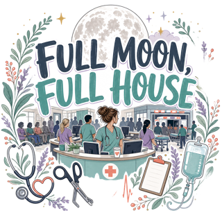 FULL MOON, FULL HOUSE — art by Bazzai Studio