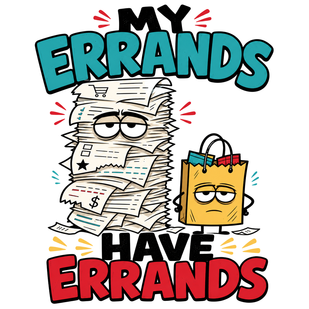 My Errands Have Errands — art by Bazzai Studio