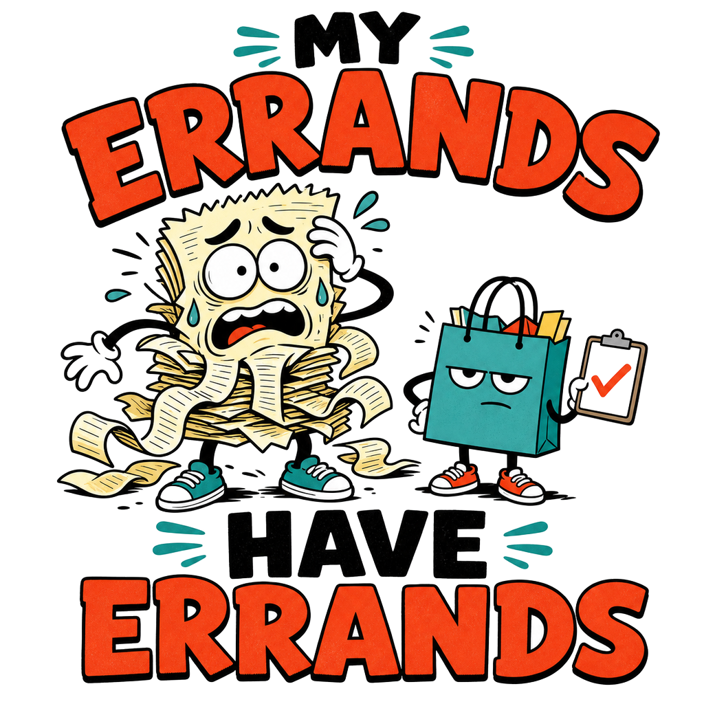 My Errands Have Errands — art by Bazzai Studio
