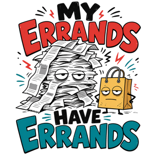 My Errands Have Errands — art by Bazzai Studio