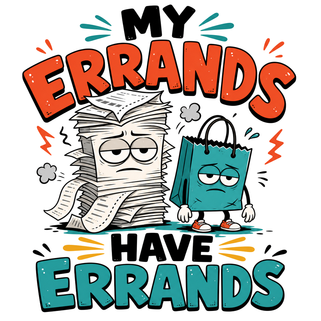 My Errands Have Errands — art by Bazzai Studio
