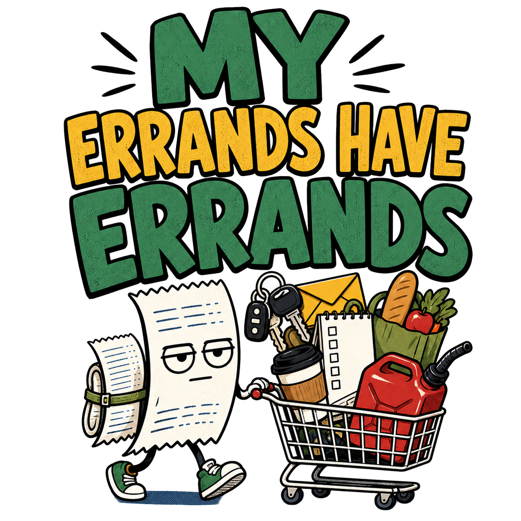 MY ERRANDS HAVE ERRANDS — art by Bazzai Studio