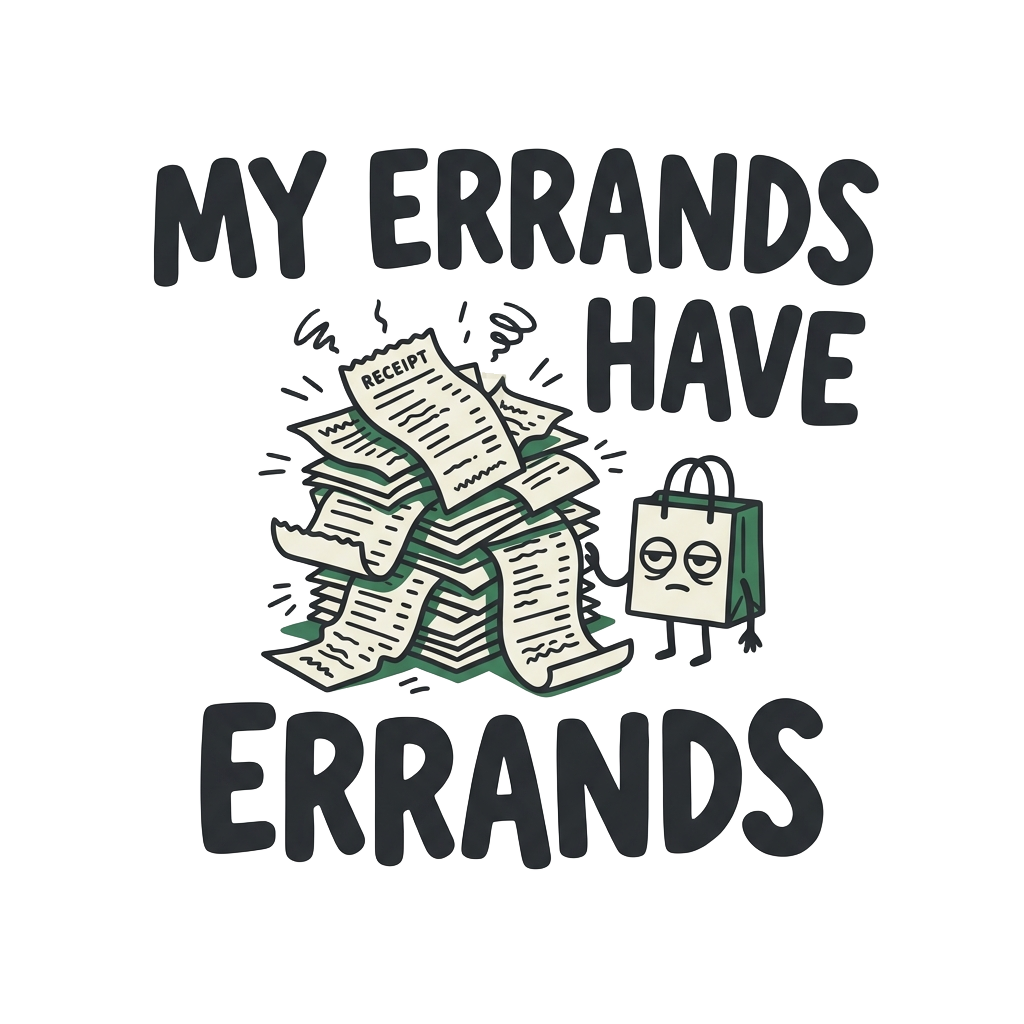 My Errands Have Errands — art by Bazzai Studio