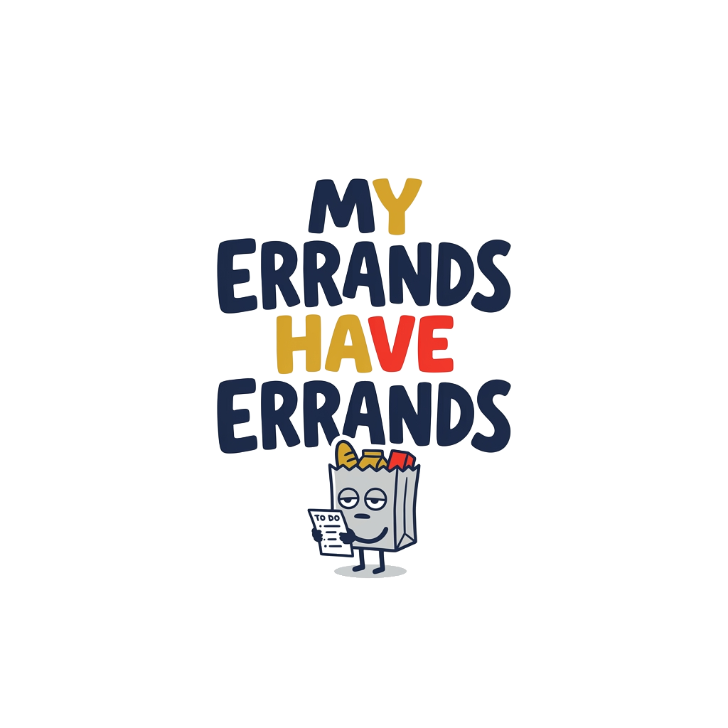 MY ERRANDS HAVE ERRANDS — art by Bazzai Studio