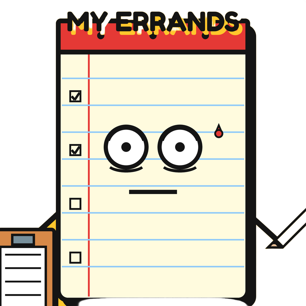 MY ERRANDS HAVE ERRANDS — art by Bazzai Studio