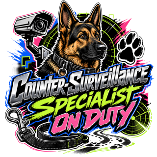 Counter-Surveillance Specialist On Duty — art by Bazzai Studio