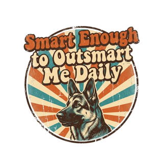 Smart Enough to Outsmart Me Daily — art by Bazzai Studio