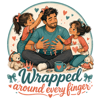 Wrapped around every finger — art by Bazzai Studio