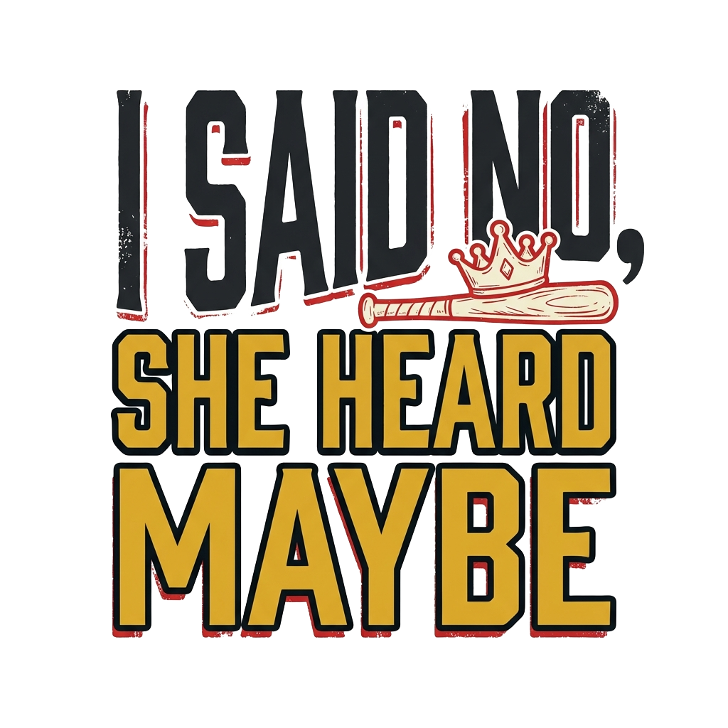 I said no, she heard maybe — art by Bazzai Studio