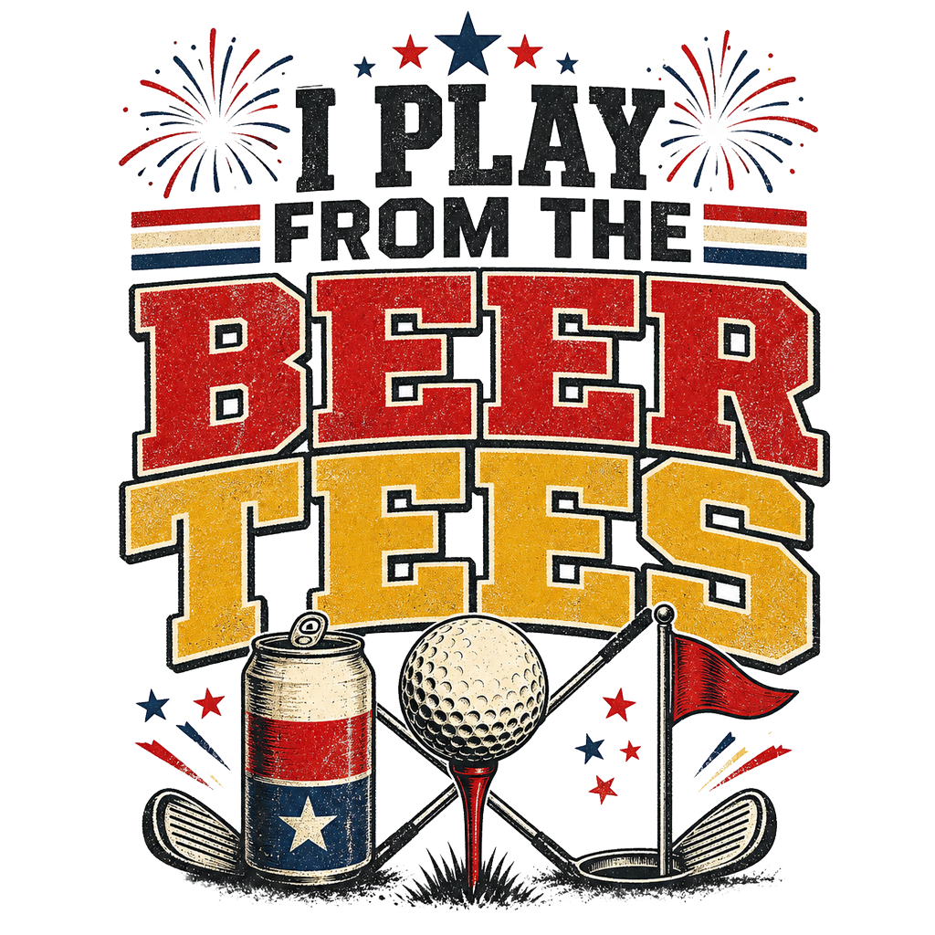 I PLAY FROM THE BEER TEES — art by Bazzai Studio
