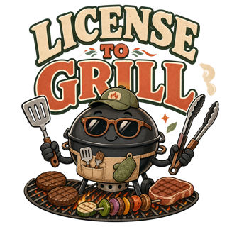 LICENSE TO GRILL — art by Bazzai Studio
