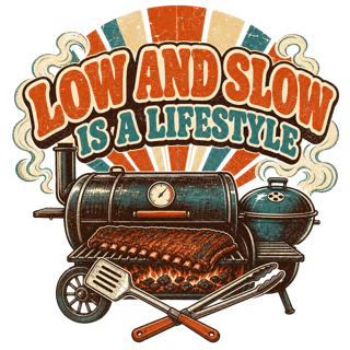 LOW AND SLOW IS A LIFESTYLE — art by Bazzai Studio
