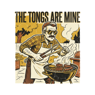 THE TONGS ARE MINE — art by Bazzai Studio