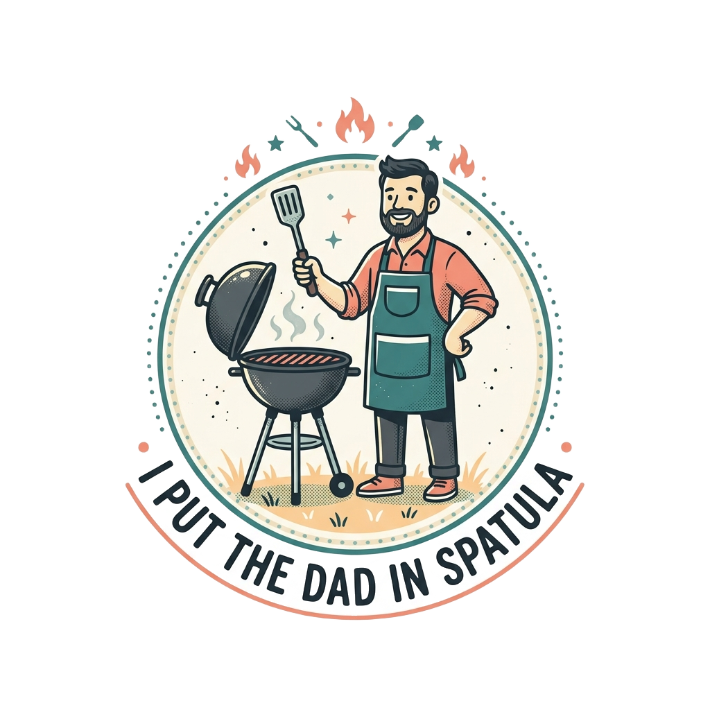 I PUT THE DAD IN SPATULA — art by Bazzai Studio