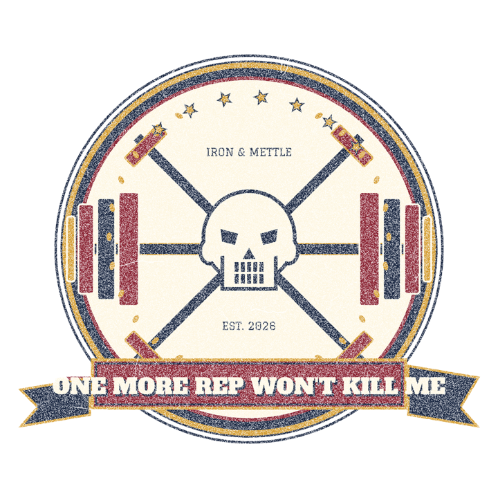 ONE MORE REP WON'T KILL ME — gym lifting t-shirt design by Bazzai Studio
