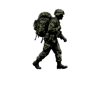 Rucking (Military Fitness) — art by Bazzai Studio