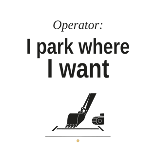 Operator: I park where I want — art by Bazzai Studio