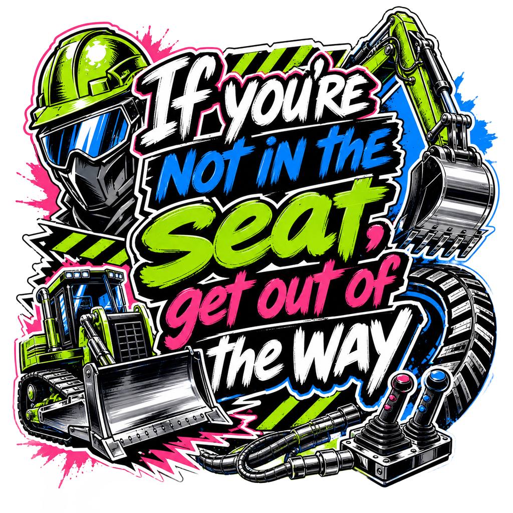 If you're not in the seat, get out of the way — art by Bazzai Studio