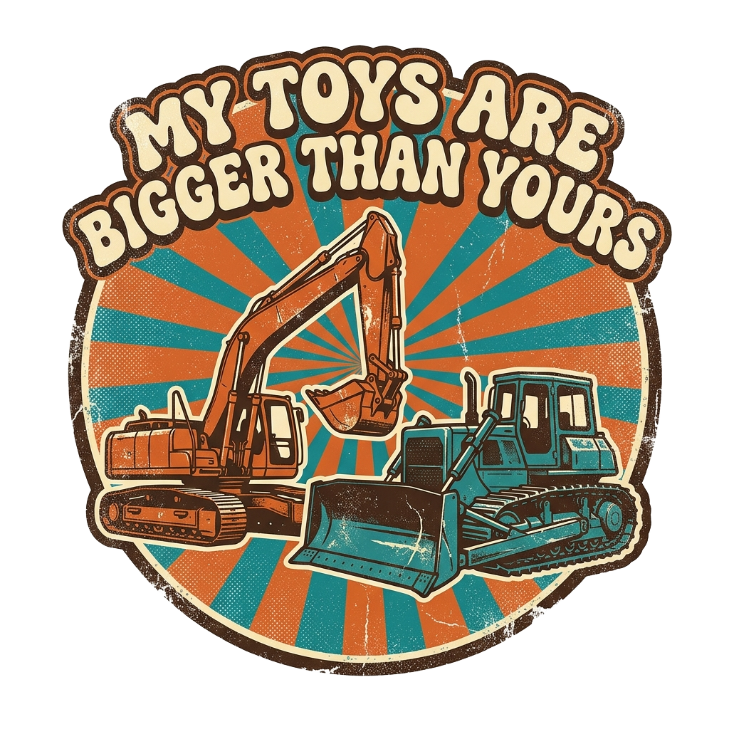 My toys are bigger than yours — art by Bazzai Studio