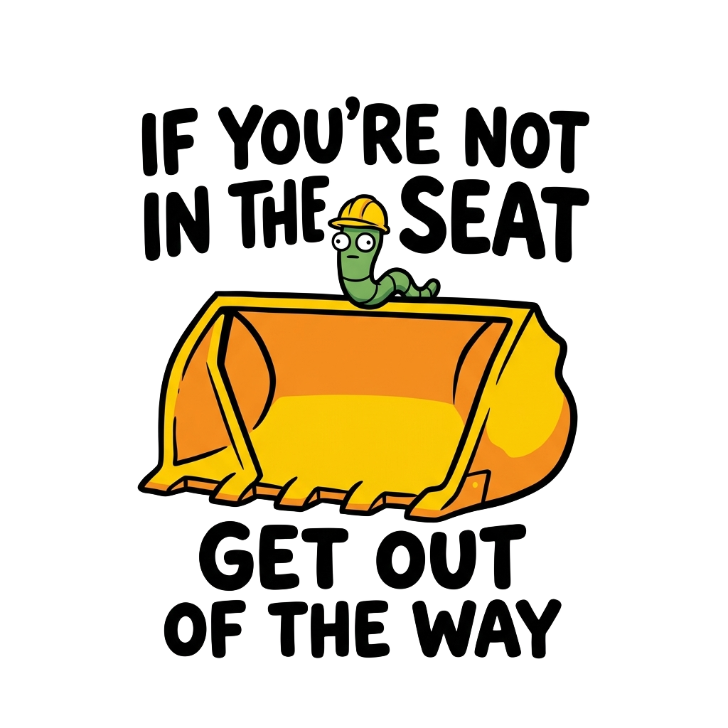 If you're not in the seat, get out of the way — art by Bazzai Studio