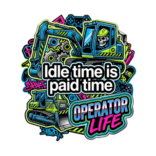 Idle time is paid time — art by Bazzai Studio