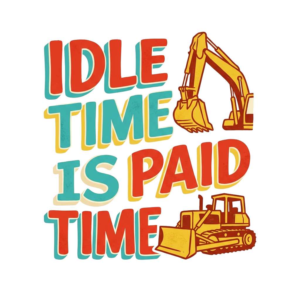 Idle time is paid time — art by Bazzai Studio