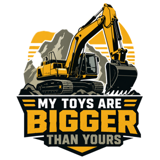 My toys are bigger than yours — art by Bazzai Studio