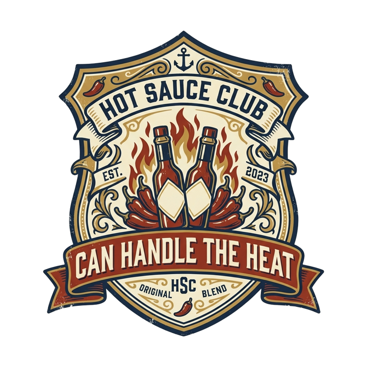 CAN HANDLE THE HEAT — hot sauce heads t-shirt design by Bazzai Studio