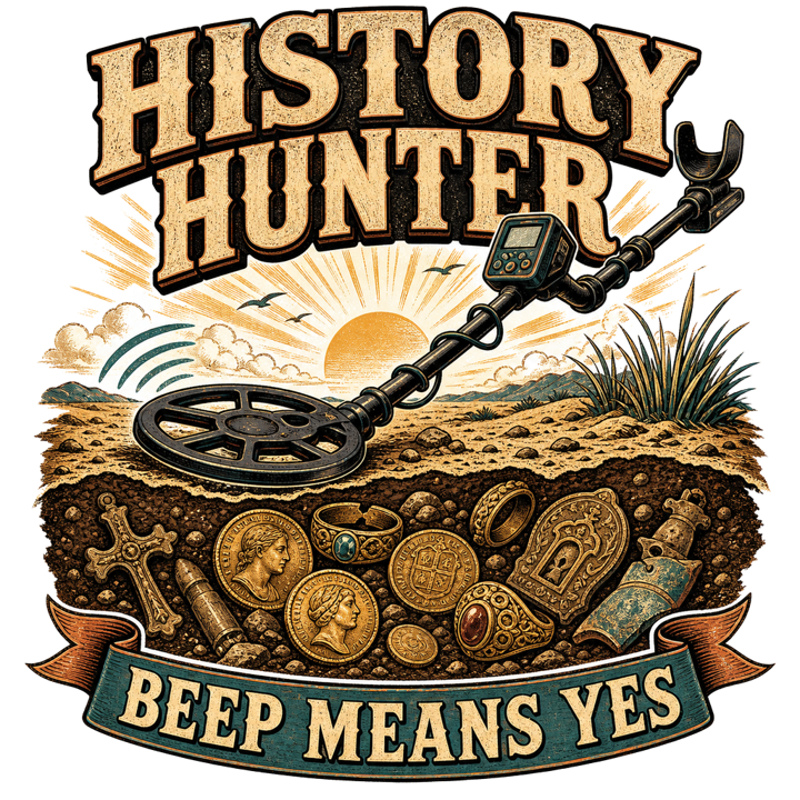 Metal Detecting — metal detecting t-shirt design by Bazzai Studio