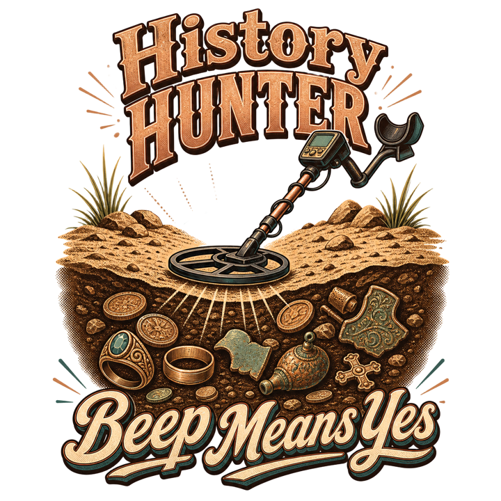 Metal Detecting — hunter life t-shirt design by Bazzai Studio