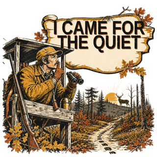I CAME FOR THE QUIET — art by Bazzai Studio