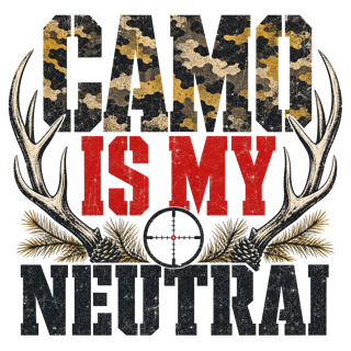 CAMO IS MY NEUTRAL — art by Bazzai Studio