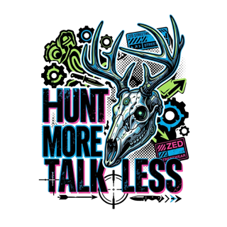 HUNT MORE TALK LESS — art by Bazzai Studio