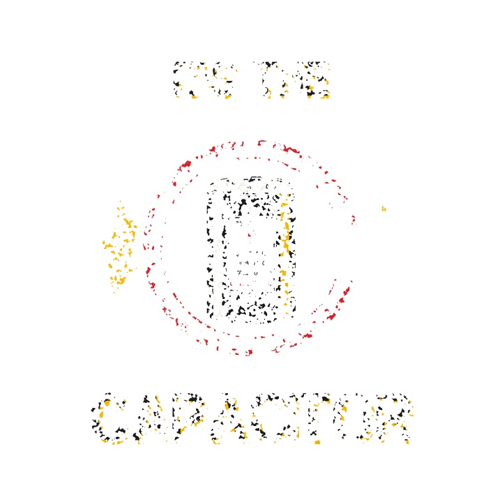 IT'S THE CAPACITOR — hvactech trade t-shirt design by Bazzai Studio