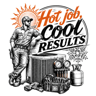 Hot job, cool results — art by Bazzai Studio
