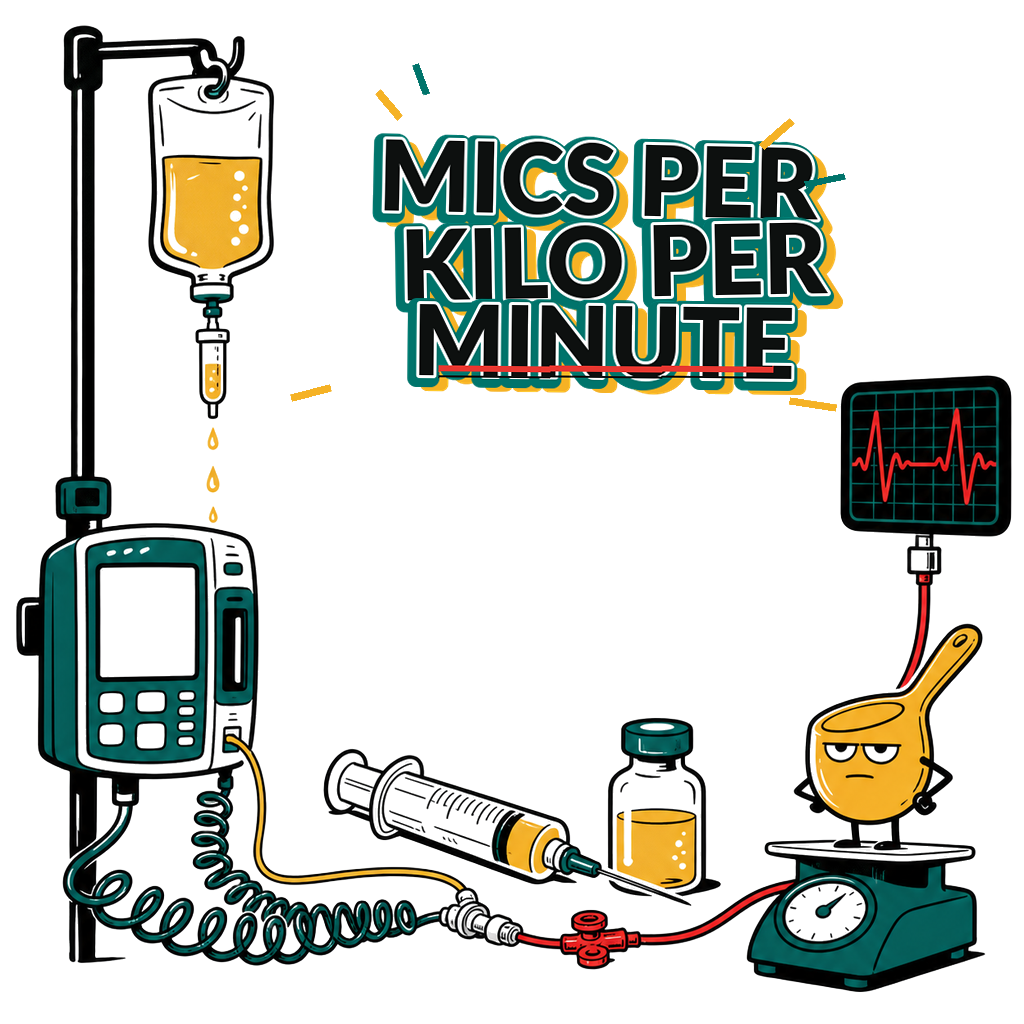 MICS PER KILO PER MINUTE — art by Bazzai Studio