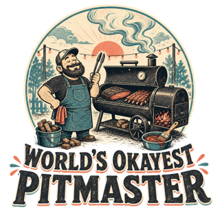 WORLD'S OKAYEST PITMASTER — art by Bazzai Studio