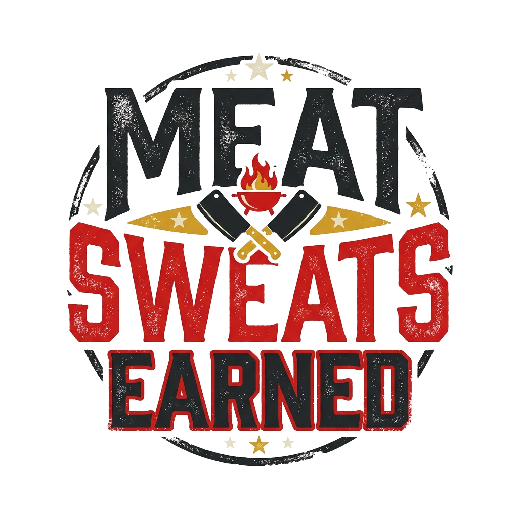MEAT SWEATS EARNED — art by Bazzai Studio