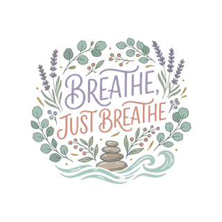 BREATHE, JUST BREATHE — art by Bazzai Studio