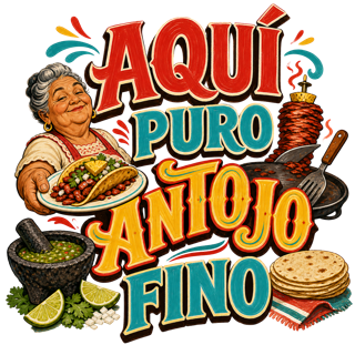 AQUÍ PURO ANTOJO FINO — art by Bazzai Studio