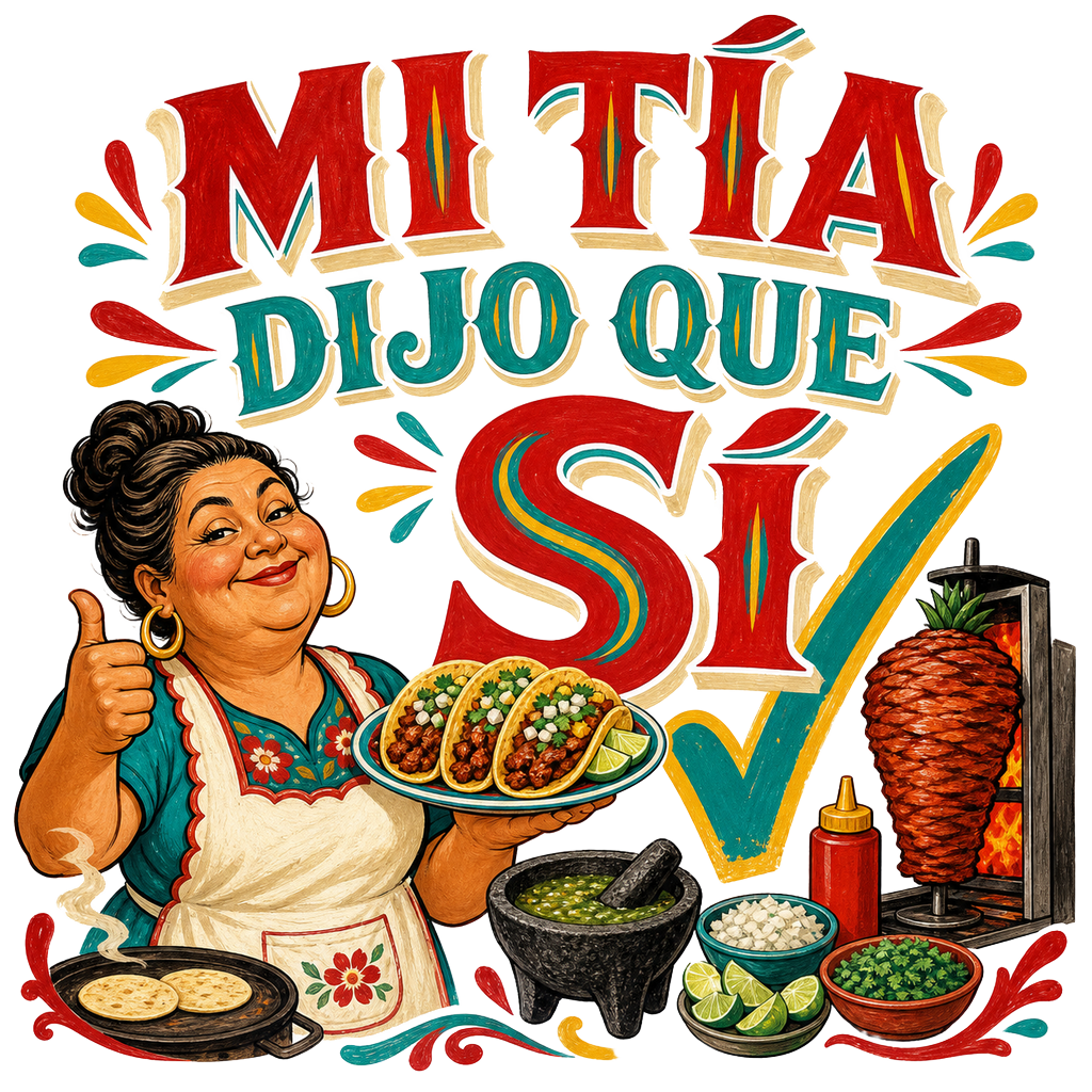 MI TÍA DIJO QUE SÍ — art by Bazzai Studio