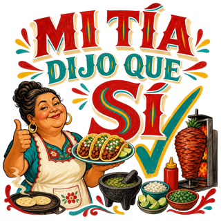 MI TÍA DIJO QUE SÍ — art by Bazzai Studio