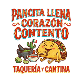 PANCITA LLENA CORAZÓN CONTENTO — art by Bazzai Studio